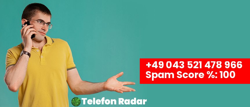 🚨 Telefonnummer +49 0043521478966 - Telefon Radar