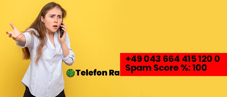 🚨 Telefonnummer +49 00436644151200 - Telefon Radar