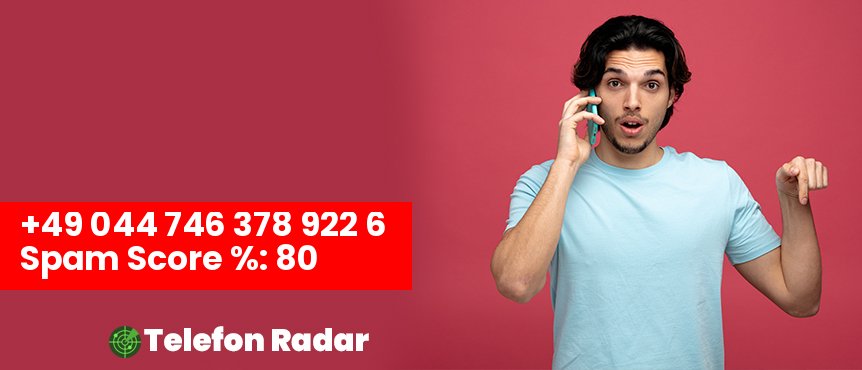 🚨 Telefonnummer +49 00447463789226 - Telefon Radar