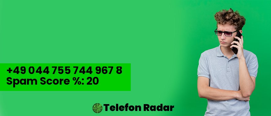 ✅ Telefonnummer +49 00447557449678 - Telefon Radar