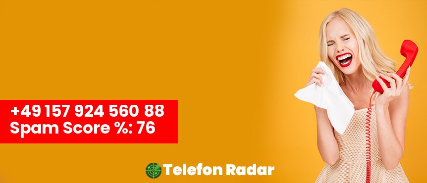 🚨 Telefonnummer +49 015792456088 - Telefon Radar