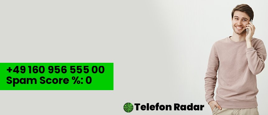 ✅ Telefonnummer +49 016095655500 - Telefon Radar