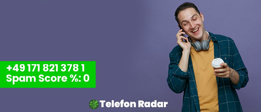 ✅ Telefonnummer +49 01718213781 - Telefon Radar