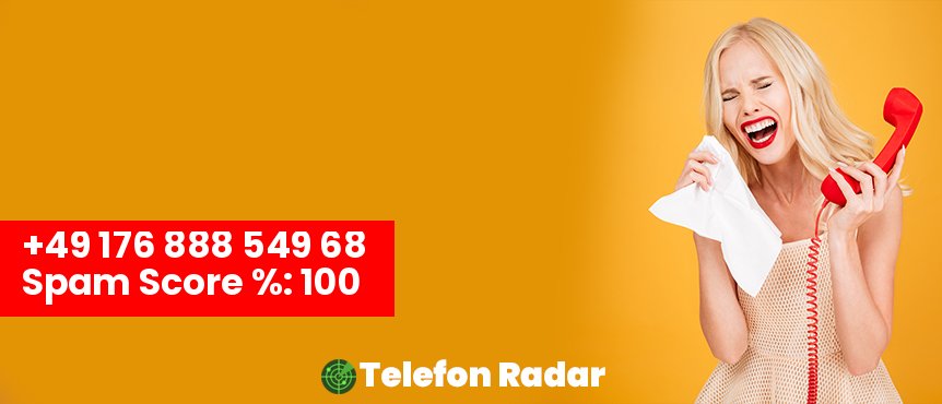 🚨 Telefonnummer +49 017688854968 - Telefon Radar