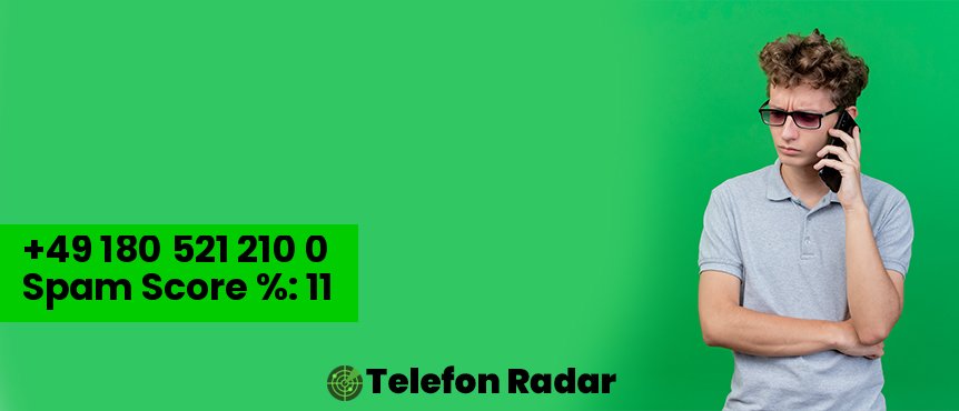 ✅ Telefonnummer +49 01805212100 - Telefon Radar