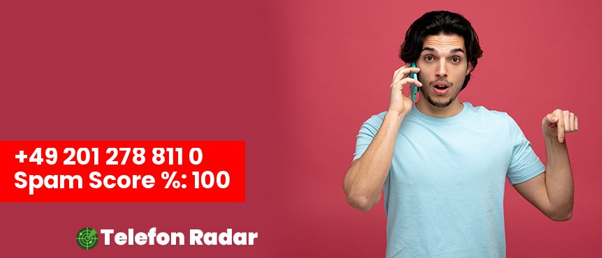 🚨 Telefonnummer +49 02012788110 - Telefon Radar