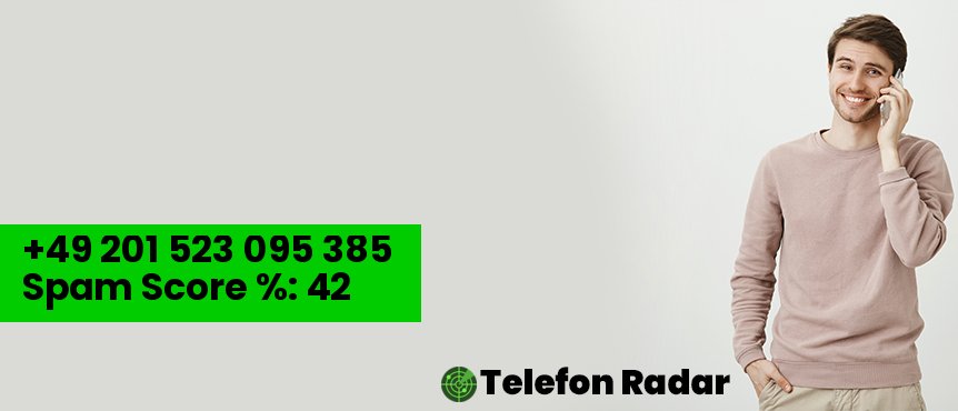 ✅ Telefonnummer +49 0201523095385 - Telefon Radar