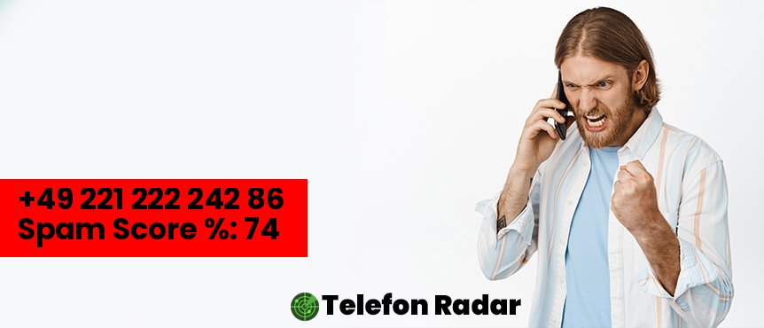 🚨 Telefonnummer +49 022122224286 - Telefon Radar