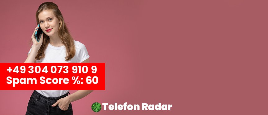 🚨 Telefonnummer +49 03040739109 - Telefon Radar