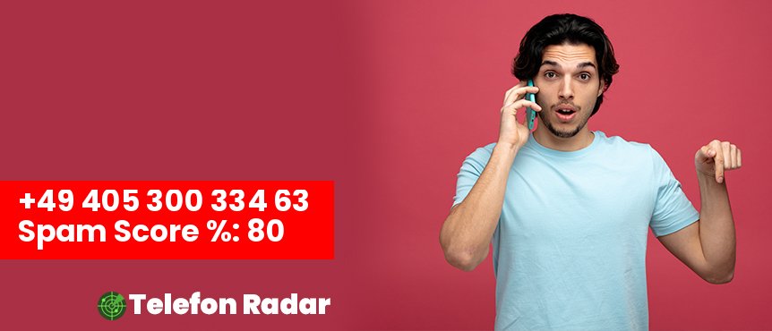 🚨 Telefonnummer +49 040530033463 - Telefon Radar