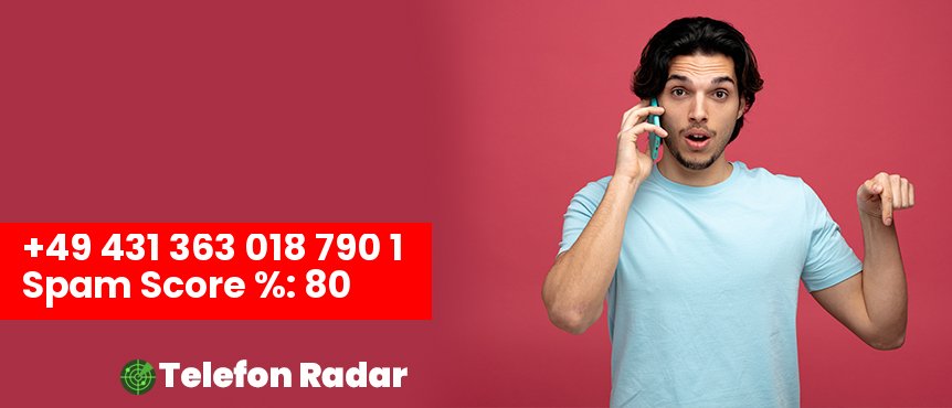 🚨 Telefonnummer +49 04313630187901 - Telefon Radar