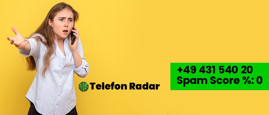 ✅ Telefonnummer +49 043154020 - Telefon Radar