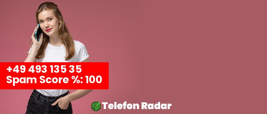 🚨 Telefonnummer +49 049313535 - Telefon Radar