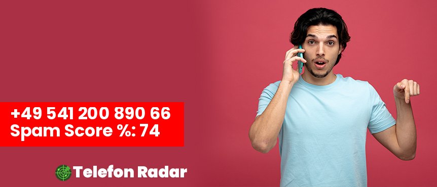 🚨 Telefonnummer +49 054120089066 - Telefon Radar