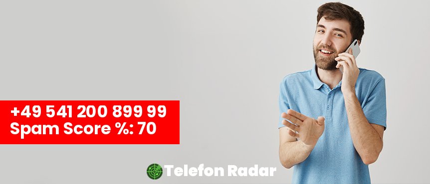 🚨 Telefonnummer +49 054120089999 - Telefon Radar