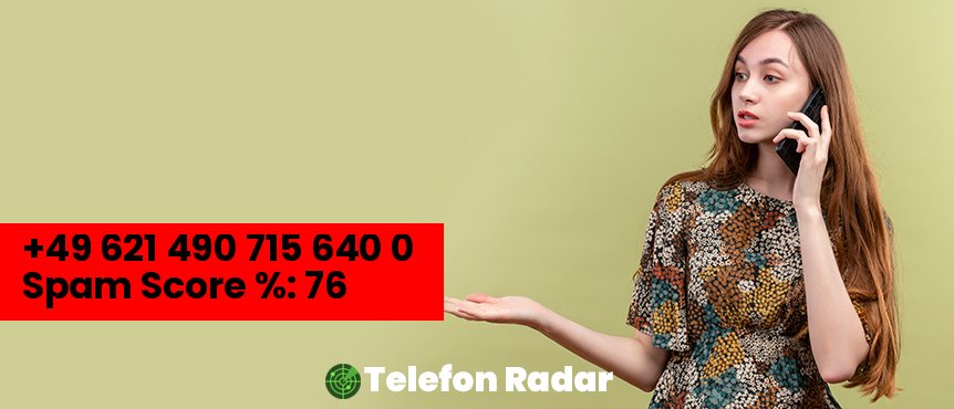 🚨 Telefonnummer +49 06214907156400 - Telefon Radar