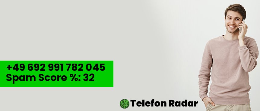 ✅ Telefonnummer +49 0692991782045 - Telefon Radar