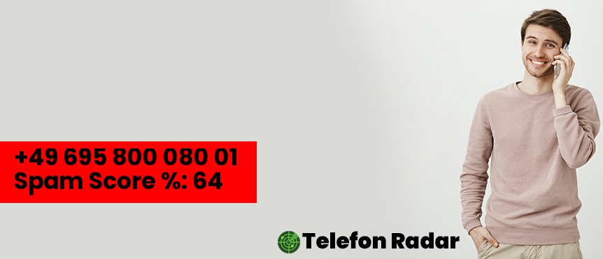 🚨 Telefonnummer +49 069580008001 - Telefon Radar