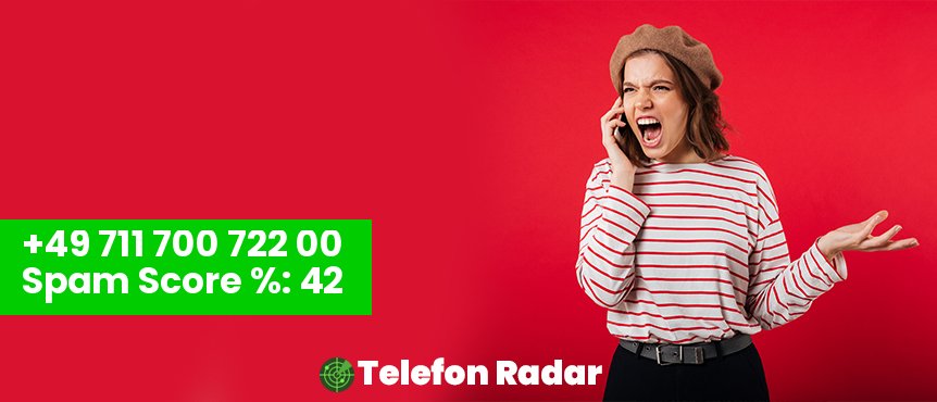 ✅ Telefonnummer +49 071170072200 - Telefon Radar