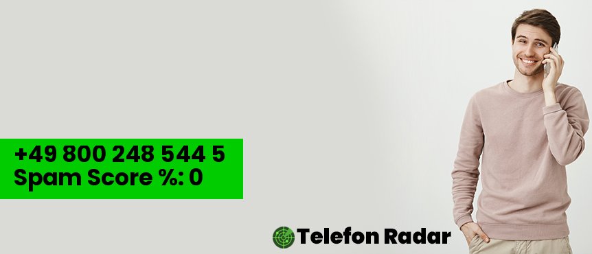 ✅ Telefonnummer +49 08002485445 - Telefon Radar