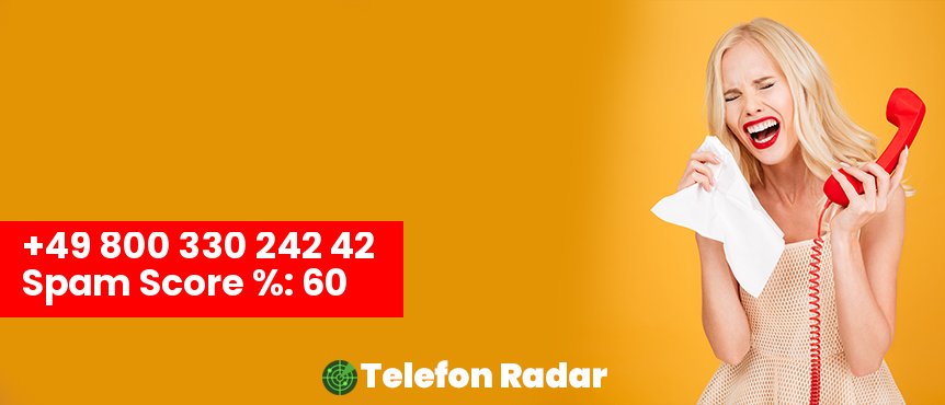 🚨 Telefonnummer +49 080033024242 - Telefon Radar