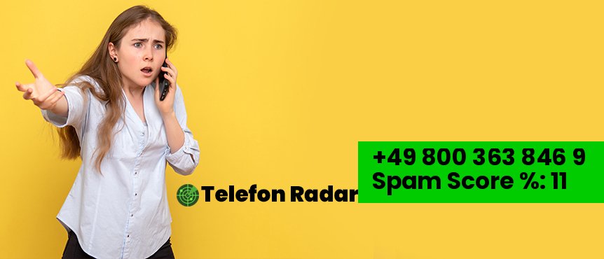 ✅ Telefonnummer +49 08003638469 - Telefon Radar