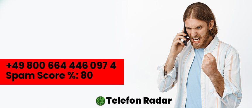 🚨 Telefonnummer +49 08006644460974 - Telefon Radar