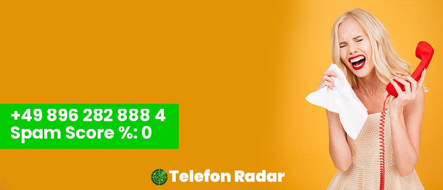 ✅ Telefonnummer +49 08962828884 - Telefon Radar