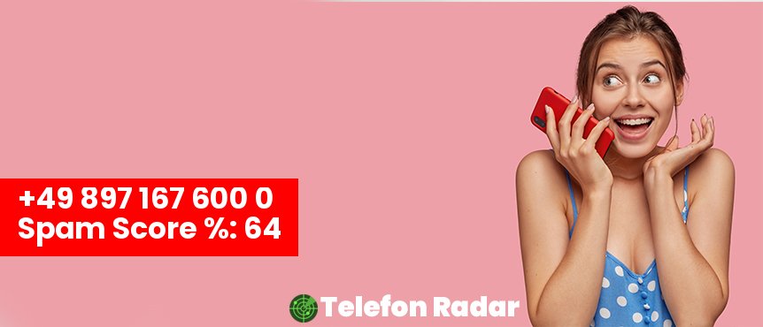 🚨 Telefonnummer +49 08971676000 - Telefon Radar