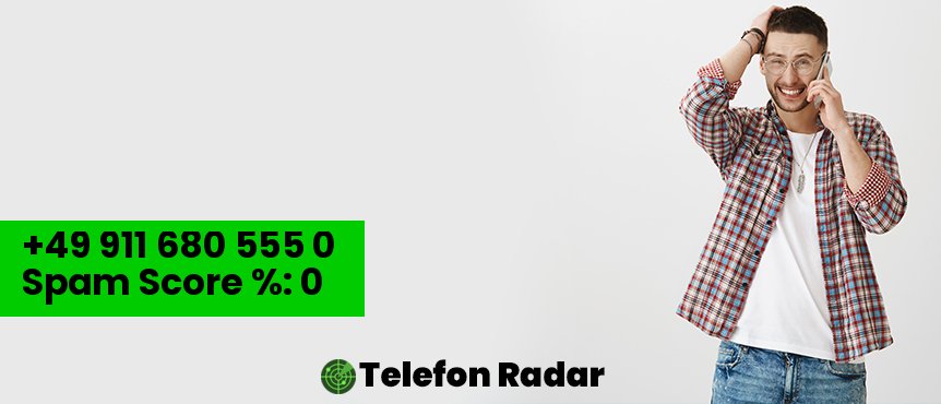✅ Telefonnummer +49 09116805550 - Telefon Radar