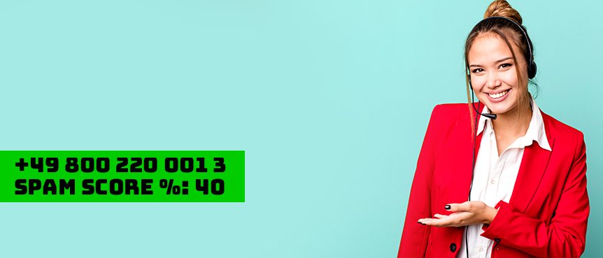 ✅ Telefonnummer +49 08002200013 - Telefon Radar