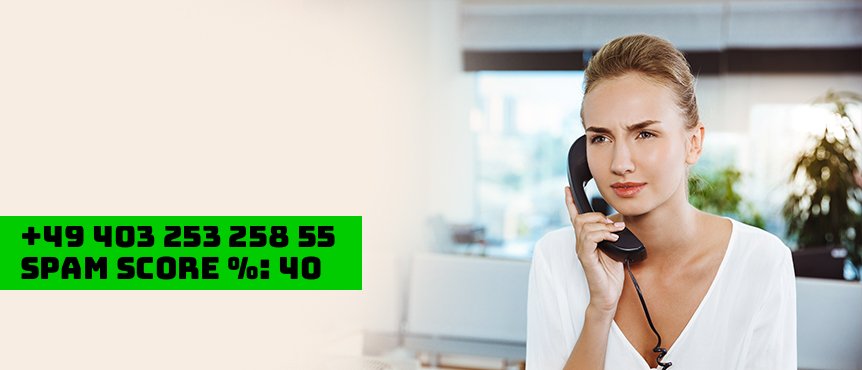 ✅ Telefonnummer +49 040325325855 - Telefon Radar
