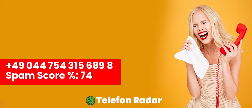 🚨 Telefonnummer +49 00447543156898 - Telefon Radar