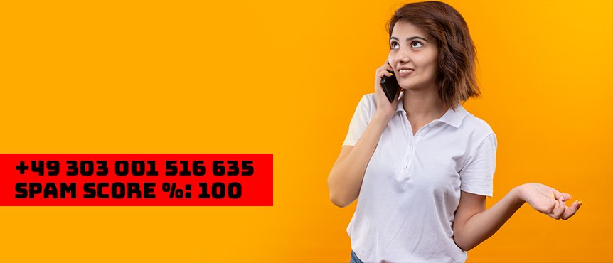🚨 Telefonnummer +49 0303001516635 - Telefon Radar