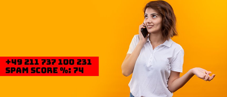 🚨 Telefonnummer +49 0211737100231 - Telefon Radar